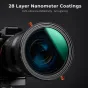 K&F Concept 49mm ND2-32 Variable ND Filter and CPL Circular Polarizing Filter