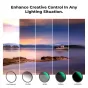 K&F Concept 52MM Magnetic 5pcs Filter Kit