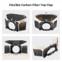 K&F Concept K&F Matte Box Kit Pro - 2 Lens Frames and 67/72/77/82/95mm Adapter