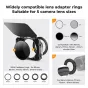 K&F Concept K&F Matte Box Kit Pro - 2 Lens Frames and 67/72/77/82/95mm Adapter