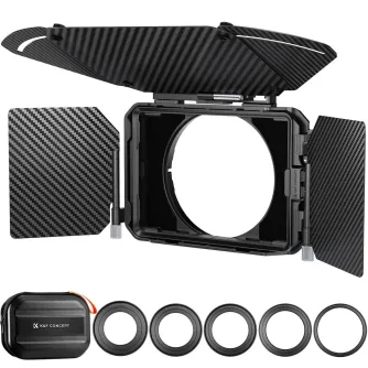K&F Concept K&F Matte Box Kit - 2 Lens Frames K&F Concept K&F Matte Box Kit - 2 Lens Frames