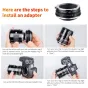 K&F Concept K&F Minolta A/Sony A to Canon EOS R Adapter