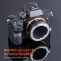 K&F Concept Nikon AI Lenses to Sony E Mount Adapter