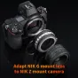 K&F Concept Nikon G/F/AI/AIS/D to Nikon Z Adapter