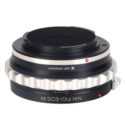 K&F Concept K&F Nikon G/F/AI/AIS/D Lenses to Canon EOS M Mount Camera Adapter