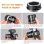 K&F Concept K&F Pentax K to Canon EOS R Adapter