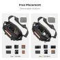 K&F Concept K&F Sling Bag 4L Urban Wander 12 Black
