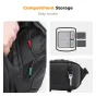 K&F Concept K&F Sling Bag 4L Urban Wander 12 Black