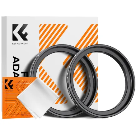 K&F Concept Step Up Filter Ring 43-46mm 2pcs
