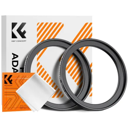 K&F Concept Step Up Filter Ring 52-58mm 2pcs