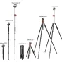 K&F Concept K&F T255A4+BH-28L Aluminum Video Camera Tripod