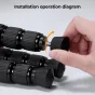 K&F Concept KF31.050 Universal Anti-Slip Rubber Tripod Foot Spikes