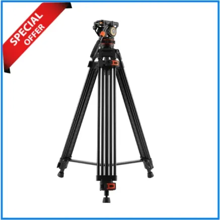 K&F Concept KF09.147V1 VA3+BV10 Professional Video Tripod