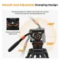 K&F Concept KF09.147V1 VA3+BV10 Professional Video Tripod