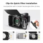 K&F Concept Matte Box Kit 5pcs Adapter Rings 67-95mm ND8 Filter