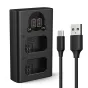K&F Concept NP-BX1 Dual LED Display Charger