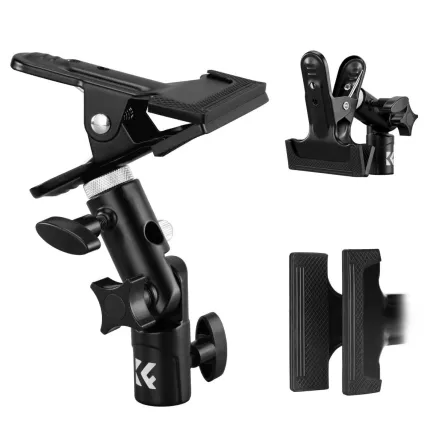 K&F Concept Photography Reflector Bracket Heavy Duty Metal Clip