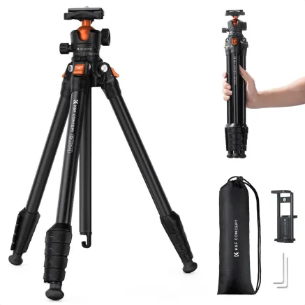 K&F Concept O235A1+BH-40 Lightweight Compact Camera Tripod