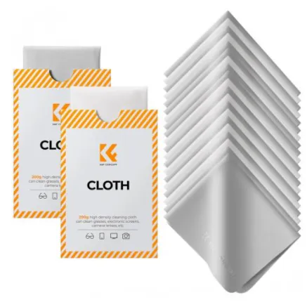 K&F Concept Premium Microfiber Cleaning Cloths 20-Pack