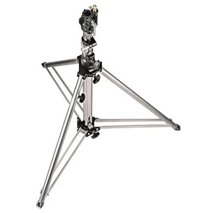 Manfrotto Follow Spot Stand 070CSU - Chrome steel, 40 kg payload, height 88-147 