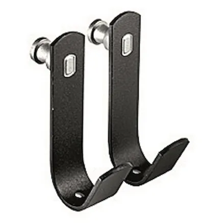 Manfrotto Mini U Hooks - Black aluminum U-hooks for Mini Clamp 171, 40 mm width