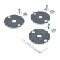 Manfrotto 087PA Peg Adapter Set - 3 adapters for secure lighting stand anchoring