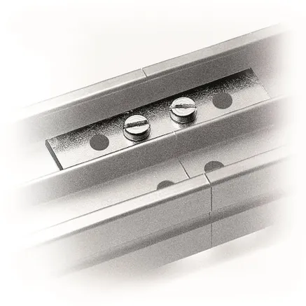 Manfrotto FF3208 Rail Connector - Aluminum clamp plates for Sky Track systems