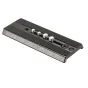Manfrotto 357PLV-1 Sliding Plate - 80mm travel, 1/4-20 & 3/8-16 screws