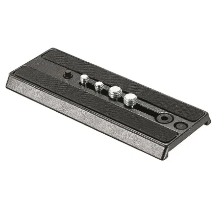 Manfrotto 357PLV-1 Sliding Plate - 80mm travel, 1/4-20 & 3/8-16 screws