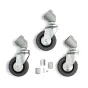 Manfrotto 109 Wheel Set of 3 80mm