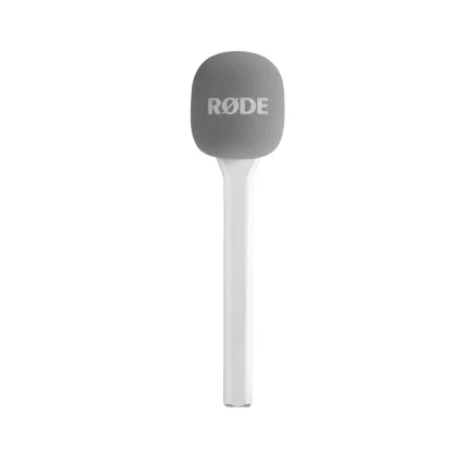 Rode Interview GO White - Adapter for Wireless GO, handheld mic for interviews