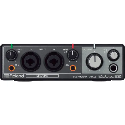 Roland RUBIX22 - 2-in/2-out USB audio interface, 24-bit/192kHz
