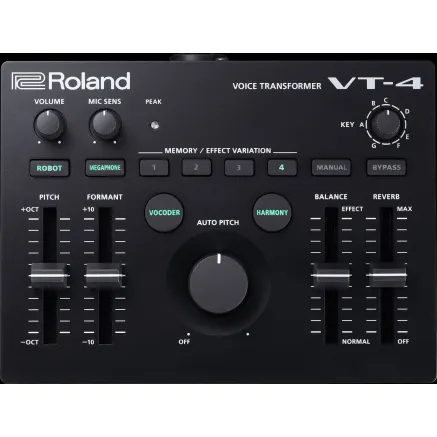 Roland VT-4 - Vocal effect processor with harmonizing, vocoding, pitch shifting