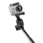 Sporta kameru aksesuāri - mantona hand tripod Selfy black for GoPro etc. 20535 - ātri pasūtīt no ražotāja