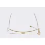 Sennheiser HSP 2-ew-3 Microphone head condenser omnidirectional EW jack beige