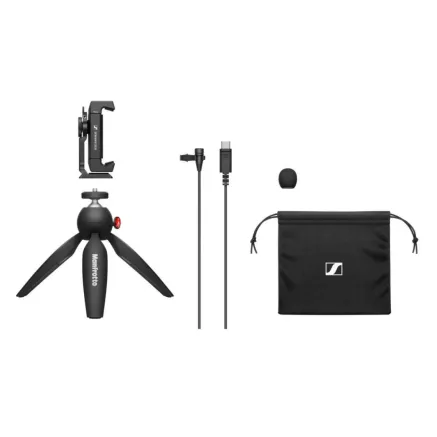 Sennheiser XS Lav USB Mobile Kit - Lavalier microphone with USB-C, 2m cable