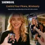 Shimbol CP5 Ultra Pink - 5-inch touch-controlled wireless selfie monitor, 4K 