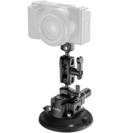 SmallRig 4236C 4 Suction Cup Camera Mount Kit - 3kg load capacity, durable 