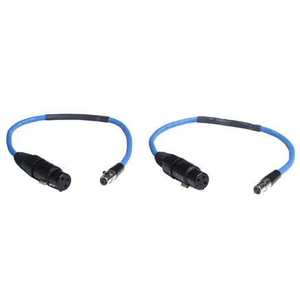 Sound Devices XL-2F - TA3-F to XLR-F cable, 25-inch, pack of two