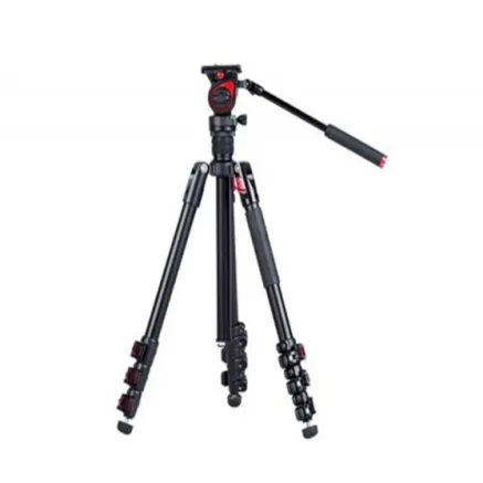Swit MUF50 Aluminum Camera Tripod KIT with TH50 Fluid Video Head
