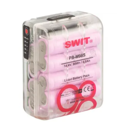 Swit PB-M98SE Transparent 98Wh Pocket Mini Battery V-Mount