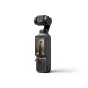 DJI Osmo Pocket 4 Creator Combo kamera su stabilizatoriumi ir mikrofonu 4K vaizdo įrašams ir pažangiai stabilizacijai