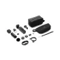 DJI Osmo Pocket 4 Creator Combo su 3 ašių stabilizatoriumi, sulankstomu mikrofonu, USB-C įkrovimo kabeliu, nešiojimo dėklu ir priedais vloggingui bei kelionių filmavimui
