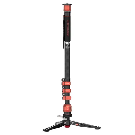 iFootage Cobra 3 Carbon fiber Flip lock Pedal Monopod CB3 C180F-P