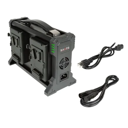 Shape Quad V-Mount Li-ion Battery Charger V4CHA