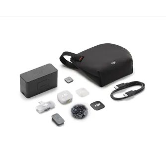 Wireless Lavalier Microphones - DJI MIC MINI 2 1TX+1MRX USB Type-C +case - buy today in Master Foto store and with delivery