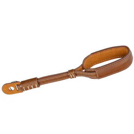 Gloxy Wrist Hand Strap with white lines - Brown