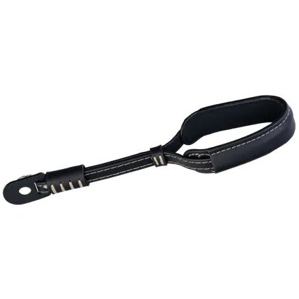 Gloxy Wrist Hand Strap Black with White Lines