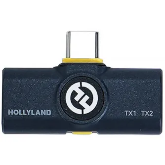Wireless Lavalier Microphones - Hollyland LARK M2 USB-C Receiver Shine Charcoal - 1000m range, 2 audio channels - buy today in Master Foto store and with delivery Wireless Lavalier Microphones - Hollyland LARK M2 USB-C Receiver Shine Charcoal - 1000m range, 2 audio channels - buy today in Master Foto store and with delivery