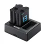 Accessories for Action Cameras - TELESIN S0-ECB-07-TGP Charger + 2 Batteries for GoPro HERO 13 - buy today in Master Foto store and with delivery